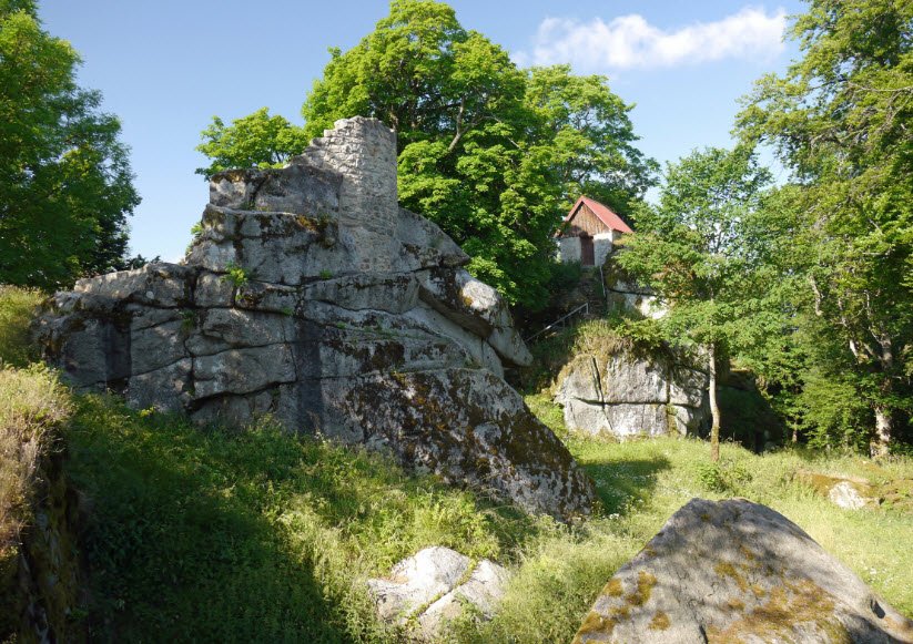 Burgruine Haselstein, Nüsttal, Germany, Germany